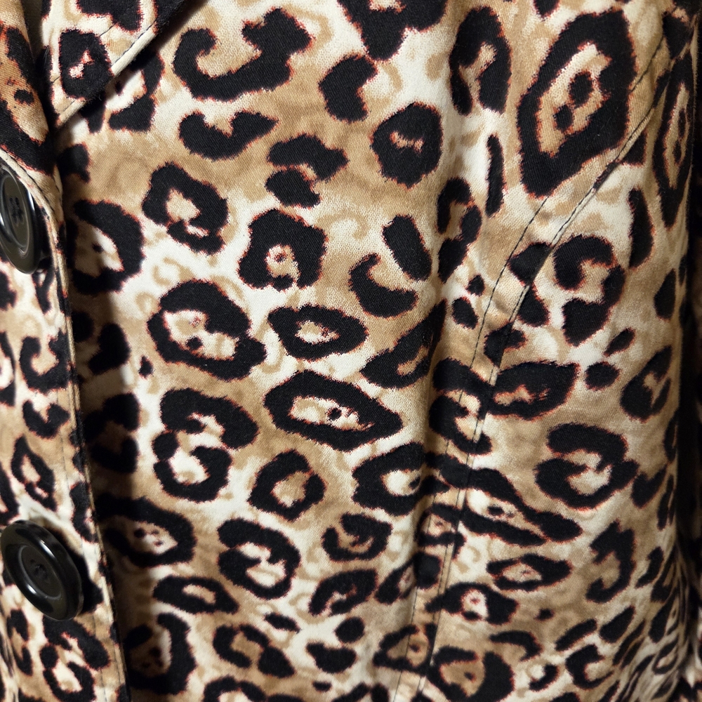 Multiples Leopard Print Jacket - Picture 7 of 11
